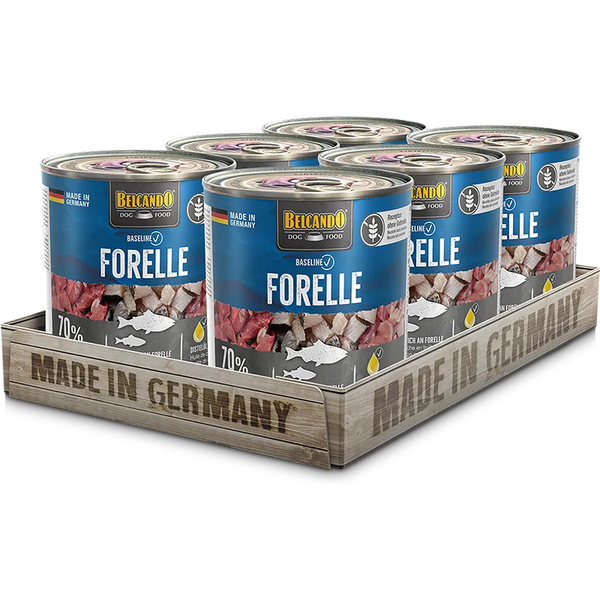 Belcando Baseline with Trout 800gr - Консервы для собак с форелью, изображение 4