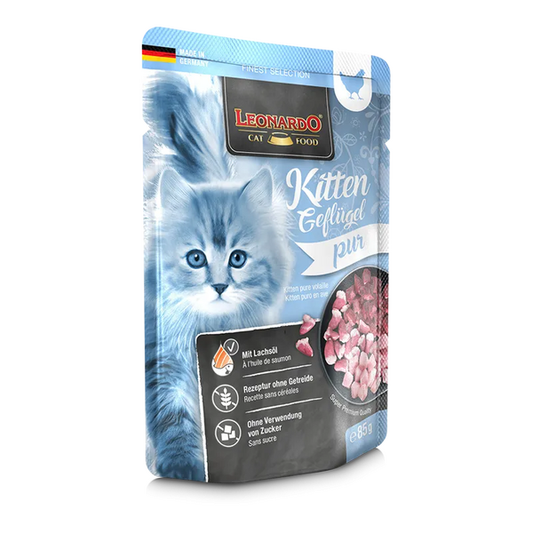 Leonardo Kitten 85gr - Kaķēniem ar vistu