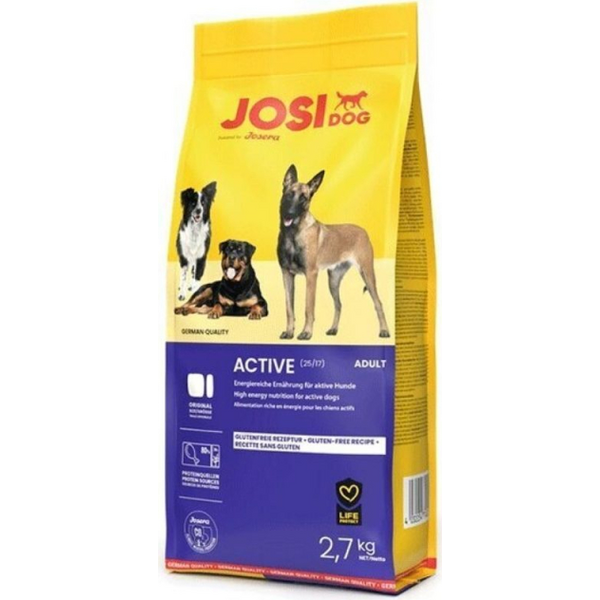 Josera Petfood Josera P suņiem JosiDog Active 2.7 kg