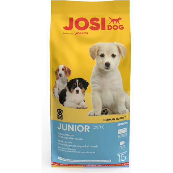 Josera Petfood Josera P suņiem JosiDog Junior 15 kg