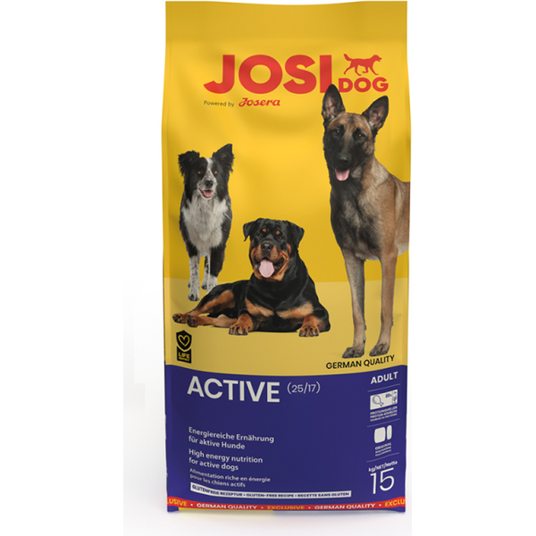 Josera Petfood Josera P suņiem JosiDog Active 15 kg