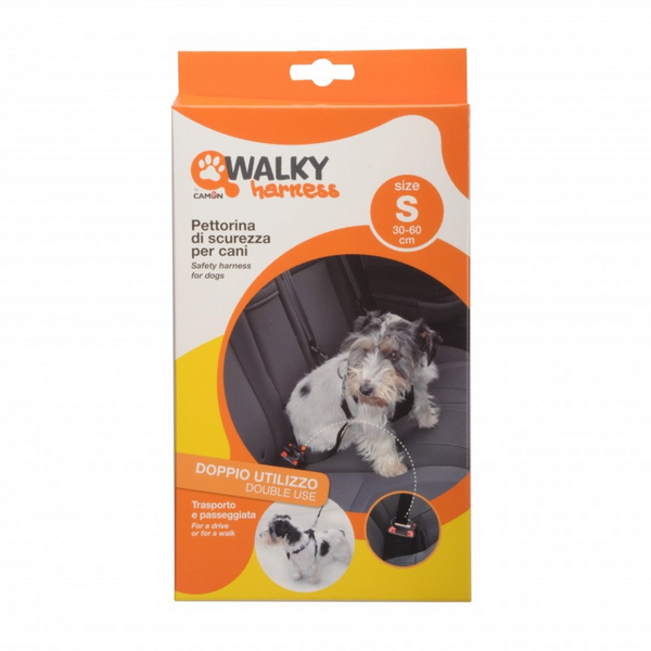 Walky Harness - pastaigas / drošības iemaukti un josta izm. S 30/60cm