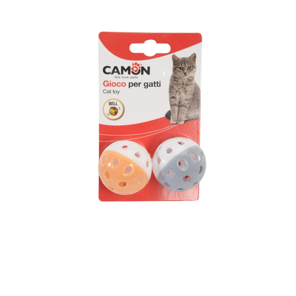 Rotaļleita kaķiem - bumbiņas ar zvaniņu 2gb