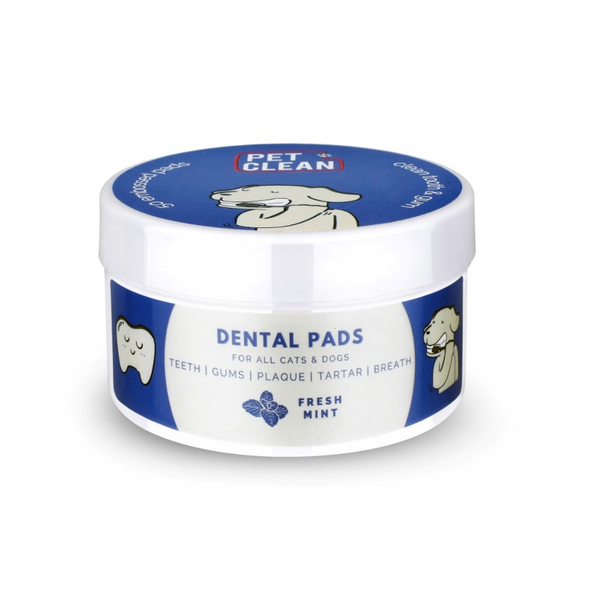 PET DENTAL WIPES 50gb - САЛФЕТКИ С ГИПОАЛЛЕРГИЧНЫМИ ОРГАНИЧЕСКИМИ КОМПОНЕНТАМИ ДЛЯ УХОДА ЗА ЗУБАМИ ЖИВОТНЫХ.