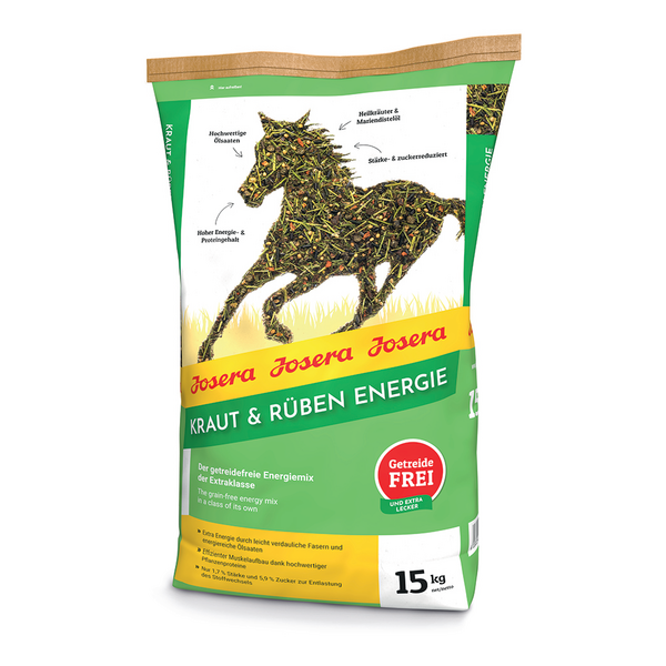 Josera Petfood Josera zirgiem Kraut & Ruben Energie 15 kg
