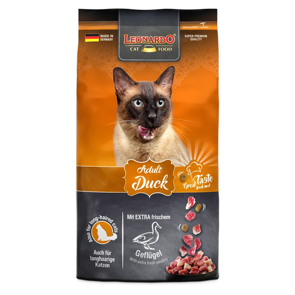 Leonardo Adult Duck&Rice 1.8kg - Kaķiem ar jūtīgumu pret graudaugiem ar pīles gaļu, 3 image