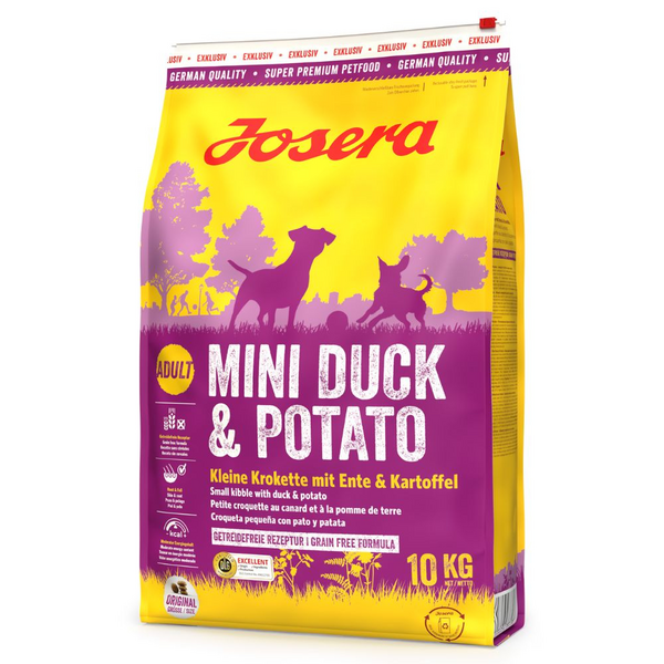 Josera Petfood Josera SP suņiem Mini Duck&Potato 10 kg