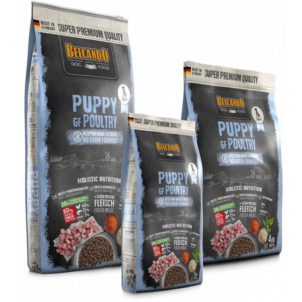 Belcando Puppy GF Poultry 12.5kg - Visu šķirņu kucēniem (mājputns)