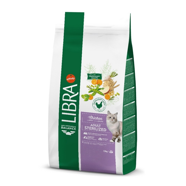 AF LIBRA CAT STERILIZED CHICKEN 12kg
