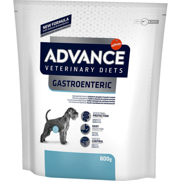 ADVANCE VET DOG GASTROENTERIC 0.8KG -  Для собак с проблемами желудочно-кишечного тракта