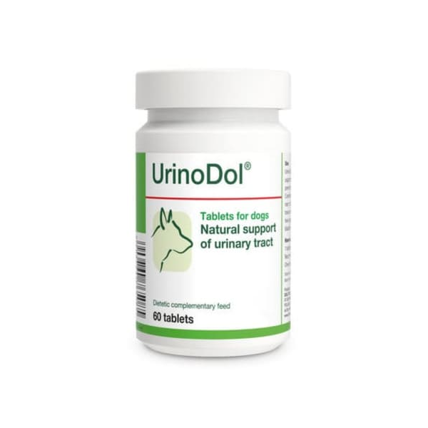 Minerālu papildbarība suņiem Dolfos Dolvit UrinoDol 90gb - натуральная защита мочевыводящей системы у собак