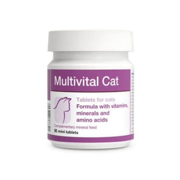 Dolvit Multivital Cat 90 tab - Минералы, витамины и аминокислоты для кошек