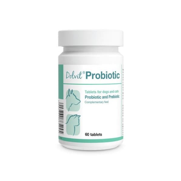 DOLVIT Probiotic Dog Cat 60 tab - Пробиотки для кошек и собак