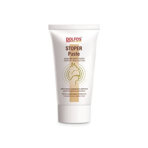 Diētiskā papildbarība suņiem un kaķiem Dolfos Dolvit STOPER Paste 50g - при острой диарее
