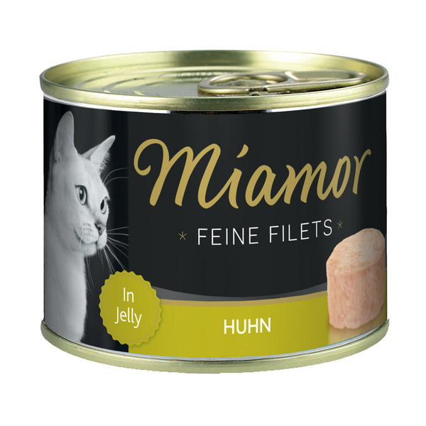 MIAMOR Feine Fillets Huhn 185g - ar vistas filejas gabaliņiem želejā