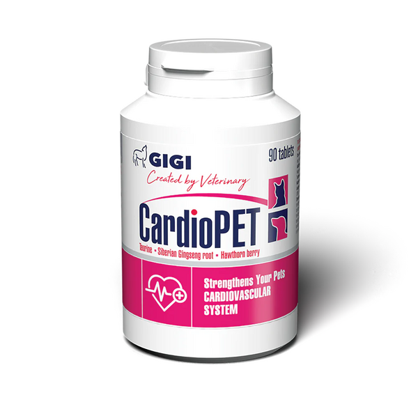 GIGI CardioPET N90 Tab - Papildbarība Jūsu Mājdzīvnieka Sirdij