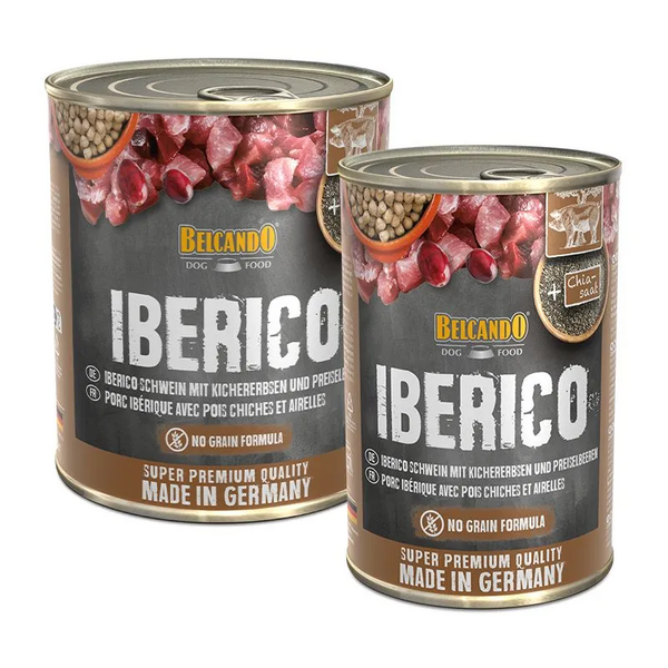 Belcando Iberico with Chick peas&Lingonberry 800gr - Iberico cūkgaļa ar aunazirņiem un brūklenem