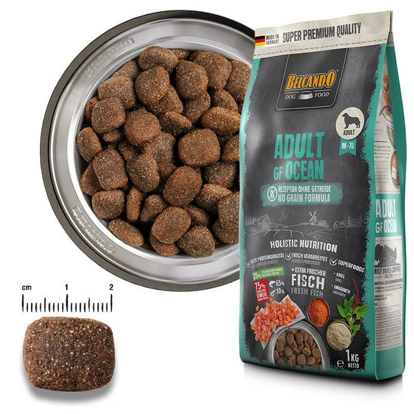 Belcando Adult GF Ocean 12.5kg - Visu šķirņu suņiem (zivis)