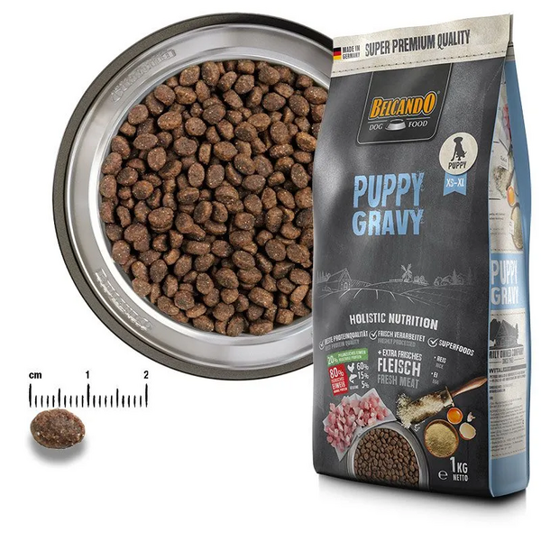 Belcando Puppy Gravy 12.5 kg - Kucēniem līdz 4 mēnešiem un jauniem maza auguma suņiem līdz gada vēcumam, 2 image