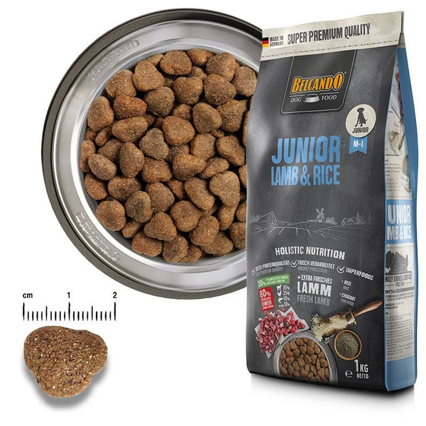 Belcando Junior Lamb & Rice 12.5 kg - Jauniem vidēja un liela auguma suņiem no 4 mēnešiem, 2 image