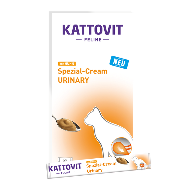 Kattovit Urinary īpašais krēms 6x15g - krēms ar vistas garšu