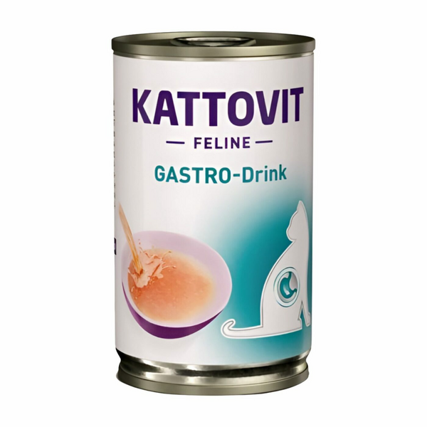 Kattovit Gastro Drink 135g - zupa kaķiem ar kuņģa-zarnu trakta traucējumiem