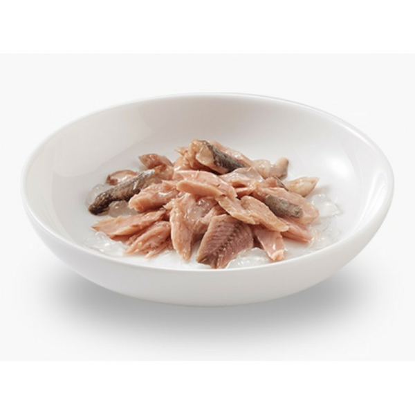 Schesir Cat Tuna with Mackerel in Jelly 85g - tuncis un skumbrija želejā, 2 image