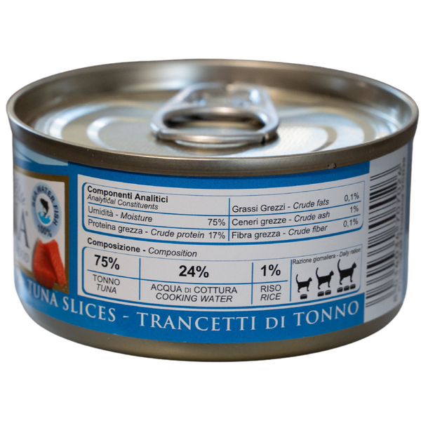 NATURINA ELITE WET TUNA SLICES 70G - KONSERVI KAĶIEM (TUNČA GABALIŅI), 3 image