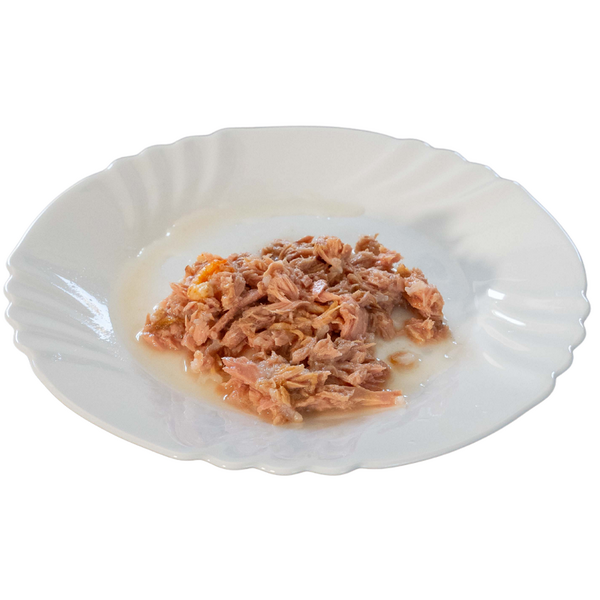 NATURINA ELITE WET TUNA WITH SHRIMPS 70G - KONSERVI KAĶIEM (TUNCIS AR GARNEĻĒM), 2 image