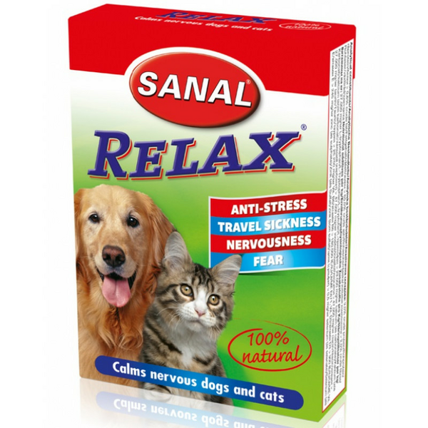 Sanal Relax 15tbl - успокоительное средство для собак, котов, кроликов