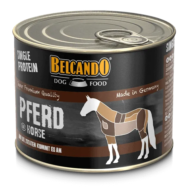 BELCANDO Single Protein Horse 200g - Papildbarība pieaugušiem suņiem