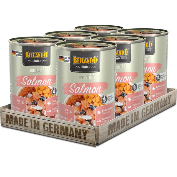 Belcando Holistic Salmon 400g - Pilnvērtīgi konservi pieaugušiem suņiem, 2 image