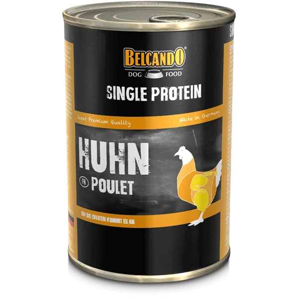 BELCANDO Single Protein Chicken 400g – Papildbarība pieaugušiem suņiem