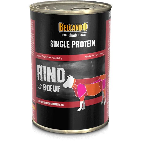 BELCANDO Single Protein Beef 400g – Дополнительный корм для взрослых собак