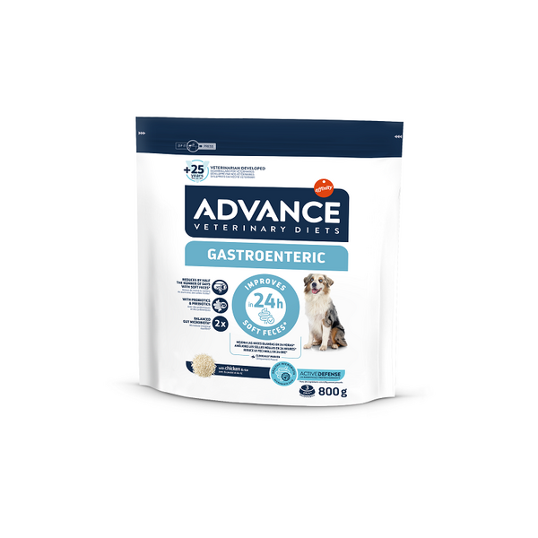 ADVANCE VETERINARY DIETS DOG GASTROENTERIC 800KG - ДЛЯ СОБАК С ПРОБЛЕМАМИ ЖЕЛУДОЧНО-КИШЕЧНОГО ТРАКТА