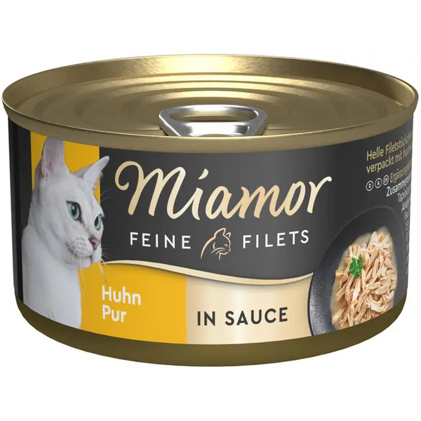 Miamor Feine Filets Huhn in Sauce 85g – Vistas fileja mērcē