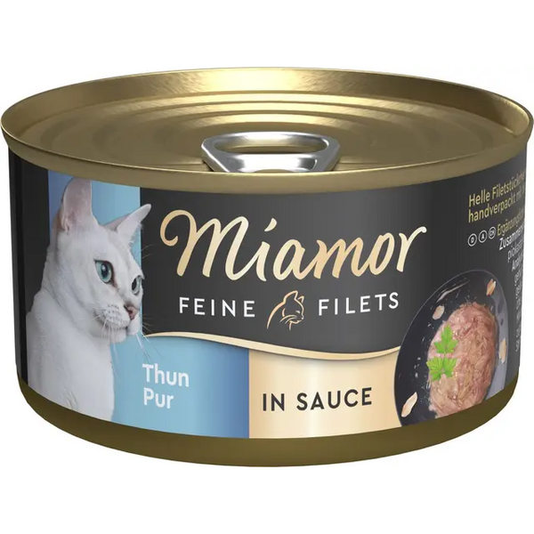 Miamor Feine Filets Tuna in Sauce 85g – Tīrs tuncis mērcē
