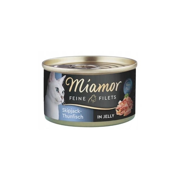 Miamor Feine Filets Skipjack Tuna in Jelly 100g - tuncis želejā