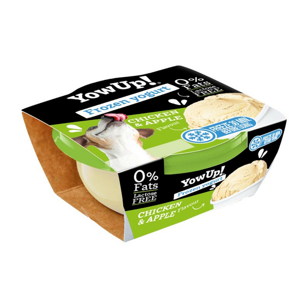 Yow Up Ice Cream Chicken & Apple 110g - vistas un ābolu saldējums
