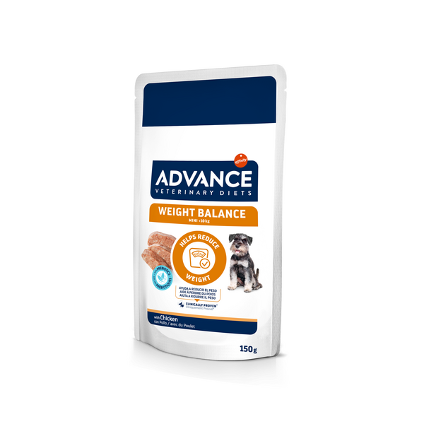ADVANCE VETERINARY DIETS DOG WEIGHT BALANCE 150G - KONSERVI SUŅIEM SVARA KONTROLEI