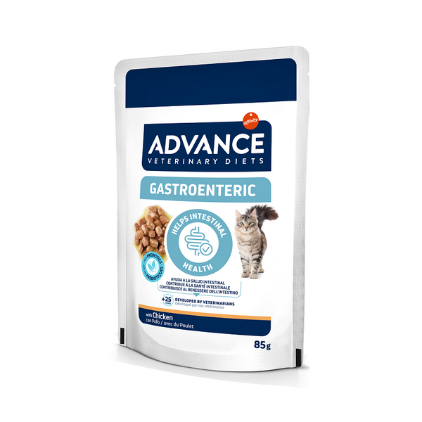 ADVANCE VETERINARY DIETS CAT GASTROENTERIC 85G - KONSERVI KAĶIEM AR GREMOSANAS TRAUCĒJUMIEM
