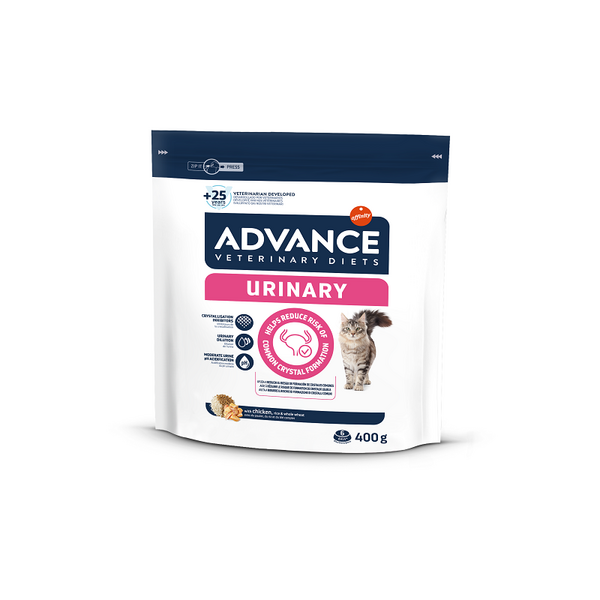 ADVANCE VET CAT URINARY 400G - ДЛЯ КОШЕК ДЛЯ ЗДОРОВЬЯ МОЧЕВЫВОДЯЩИХ ПУТЕЙ