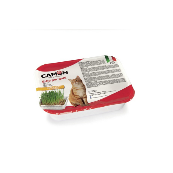 CAMON Zāle kaķiem ar miežu sēklām