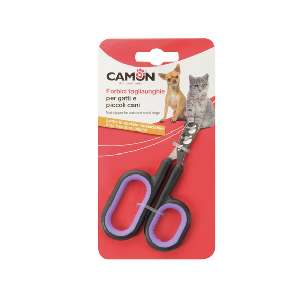 Ножницы для когтей со стальными лезвиями для кошек и мелких собак 10,5 см