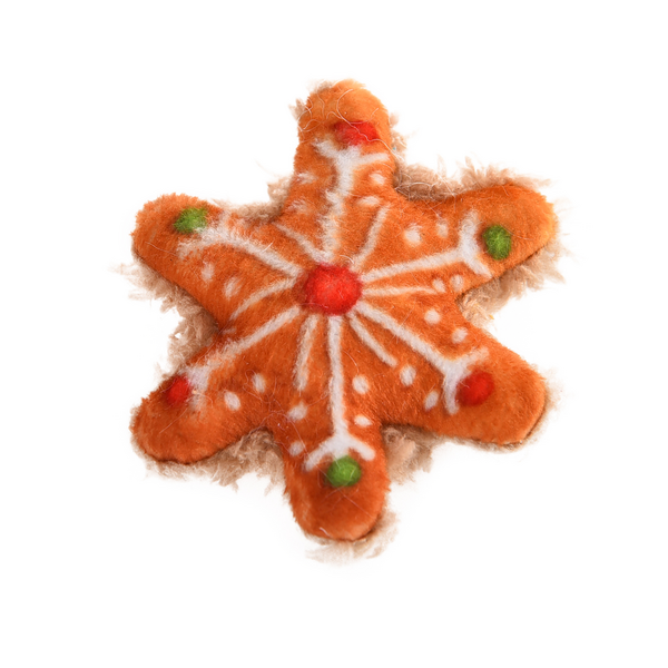 Barry King rotaļlieta kaķiem, ,Ziemassvētku sniegpārsla 7 x 6 cm