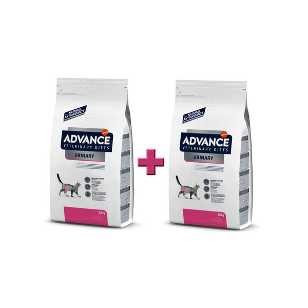 ADVANCE VET CAT URINARY 1.5KG+1.5G - Barība kaķiem urīntrakta veselībai