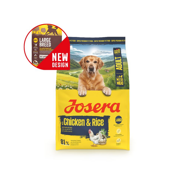 Josera Petfood Josera SP suņiem Adult with Chicken&Rice 12.5 kg (Large Breed)