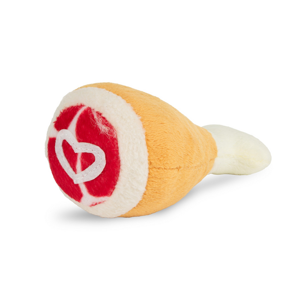 Barry King rotaļlieta suņiem, šķiņķa kāja, plīša, 12.5 cm