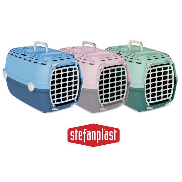 STEFANPLAST Transp.bokss  HORIZON 1 plast. durvis (pasteļzilā/zilā)