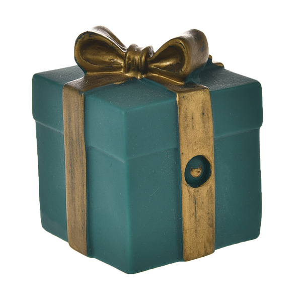 Barry King rotaļlieta suņiem, Ziemassvētku dāvana ar skaņu, zila 8.5 x 6 cm